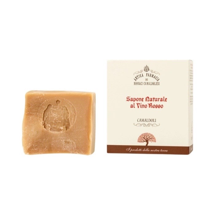 Antica-farmacia-di-Camaldoli-Seife-Rotwein-Vino-Rosso-Soap-Naturheilkunde-Italy