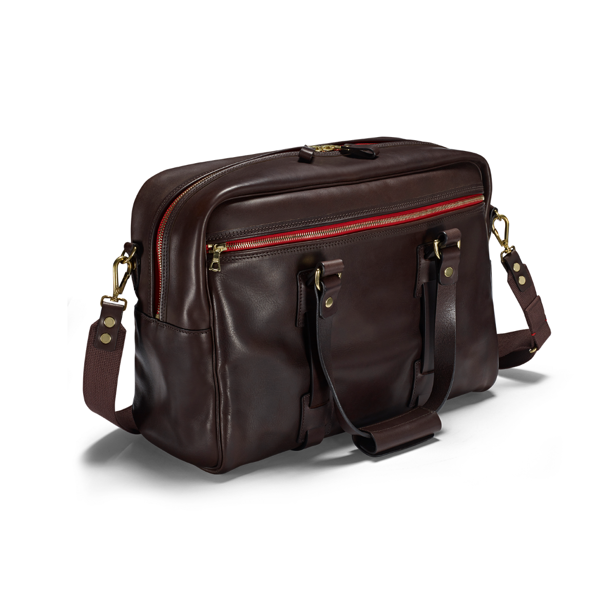 CROOTS Vintage Leather Traveller Bag