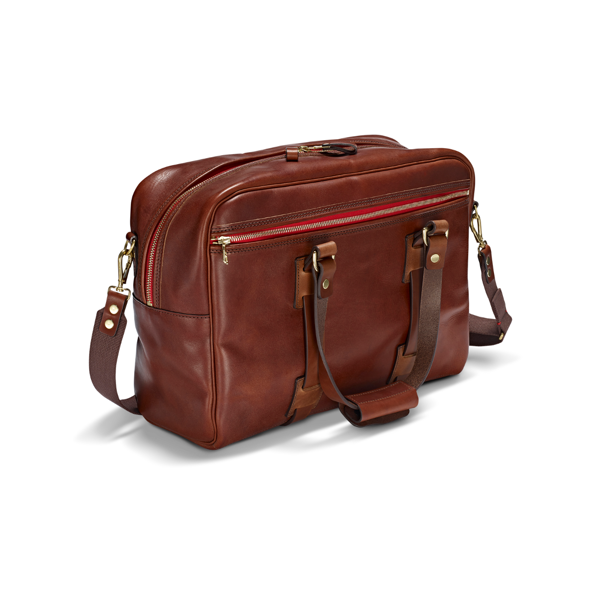 CROOTS Vintage Leather Traveller Bag
