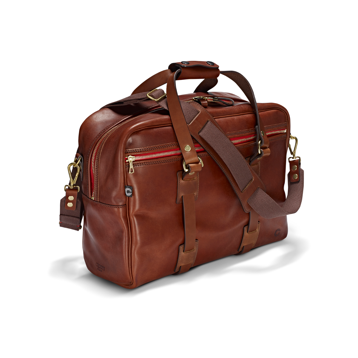 CROOTS Vintage Leather Traveller Bag