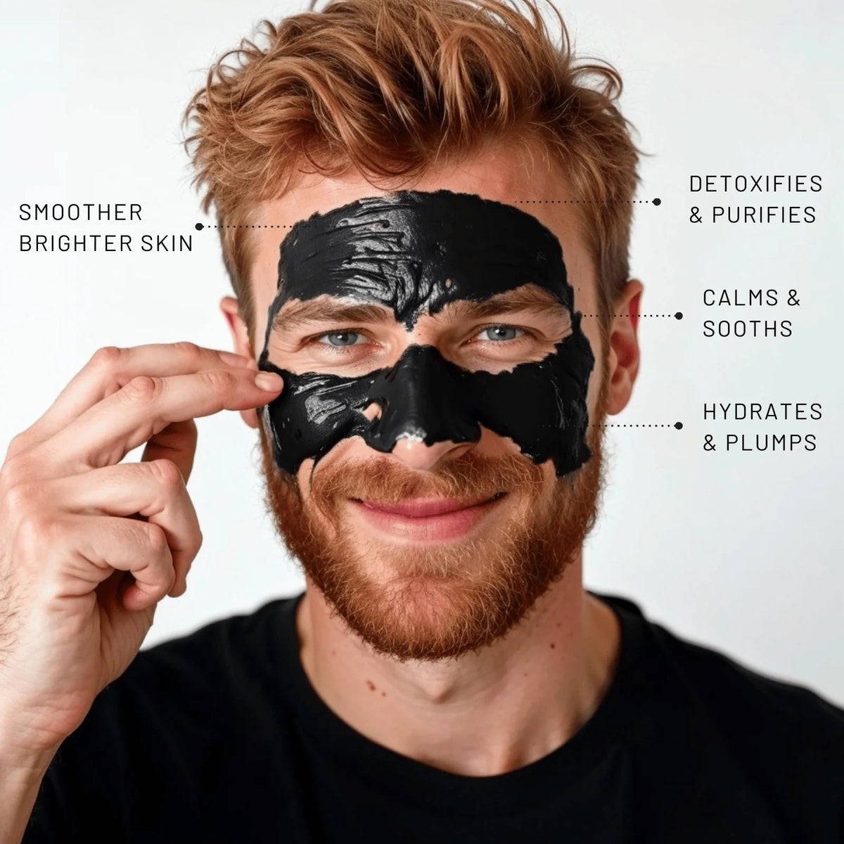 ZOUSZ Black Oud Charcoal Face Scrub Mask