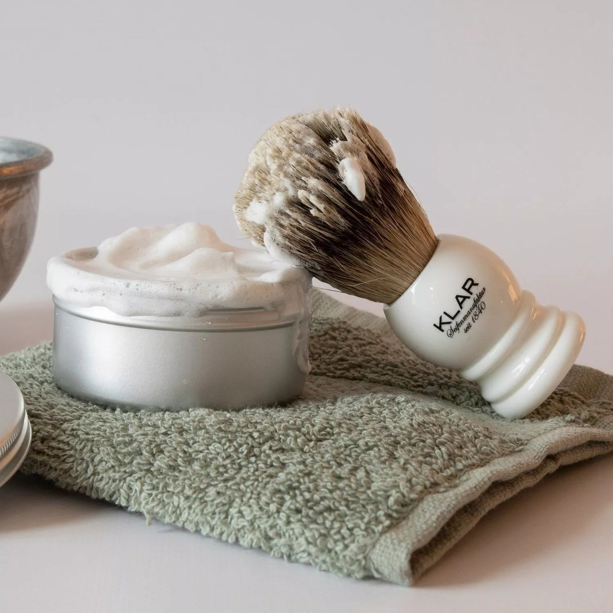 KLAR_Seife_Rasierseife_Shavingsoap_Handarbeit_Germany