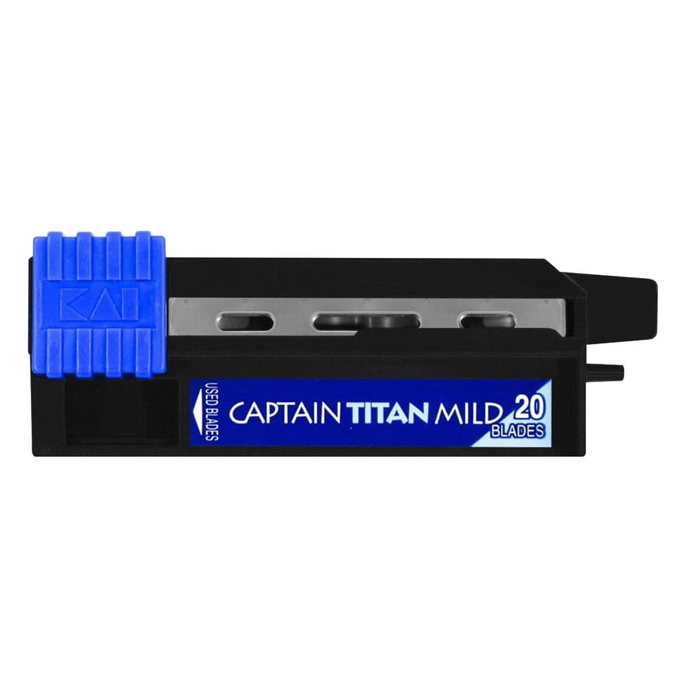 Kai-captain-Rasierklingen-Blades-titan-mild-Japan