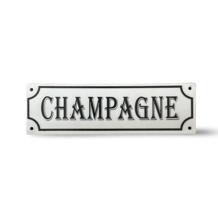 Keralouve_CHAMPAGNE_Schild_Porcelain_Belgium
