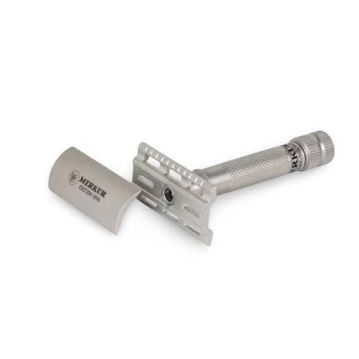 Merkur-34-Inox-Sonderedition-1896-Edelstahl-Leder-Germany