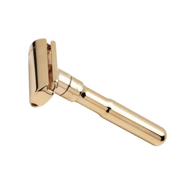 Merkur-Futur-702-Gold-Rasierhobel-razor-Germany