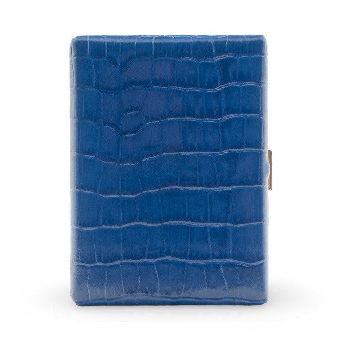 Pearl-Japan-Zigarettenetui-Leder-Kroko-Luxus-Rauchen-Blue-04927-30