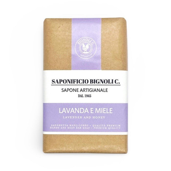 Saponificio-Bignoli-Lavanda-Miele-Seife-Soap-Bar-Italy