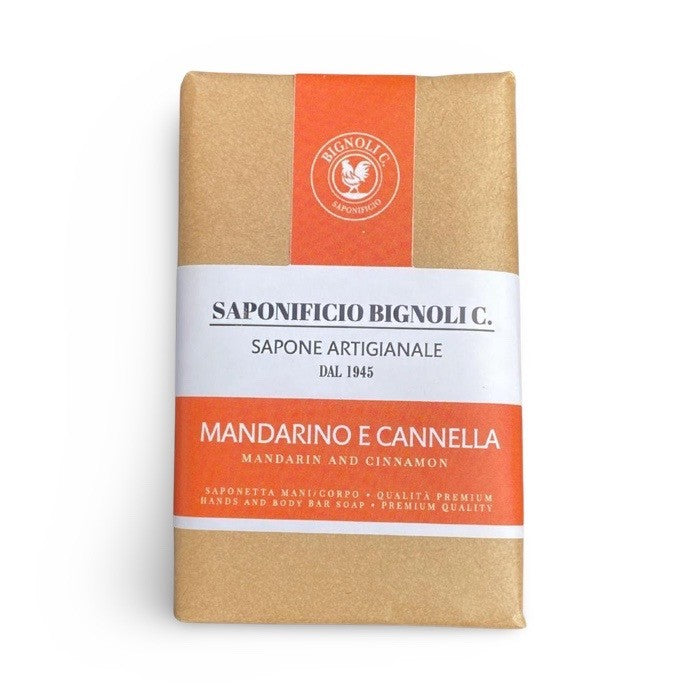 Saponificio-Bignoli-Mandarin-Cinnamon-Seife-Soap-Bar-Italy