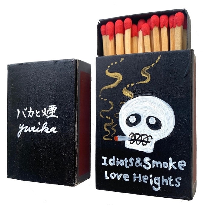 Yurika Saito Idiots Smoke Love Hights Match Box