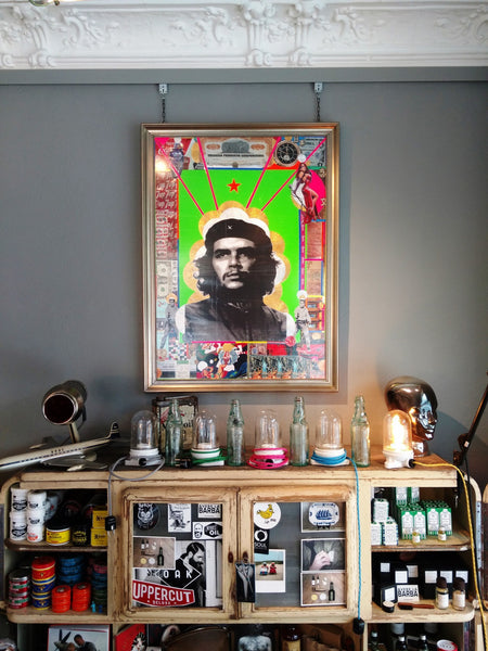 André Boitard Che Guevara Collage Artwork Original