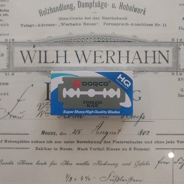 DORCO-Stainless-Super-Sharp-High-Quality-Blades-Korea-Razorblades-Rasierklingen