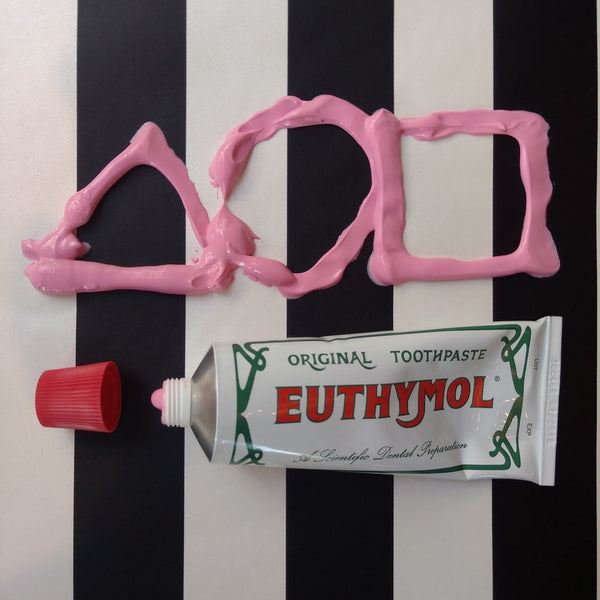 Euthymol Zahnpasta Toothpaste Luxus Luxury Zahnpflege Frei von Fuorid
