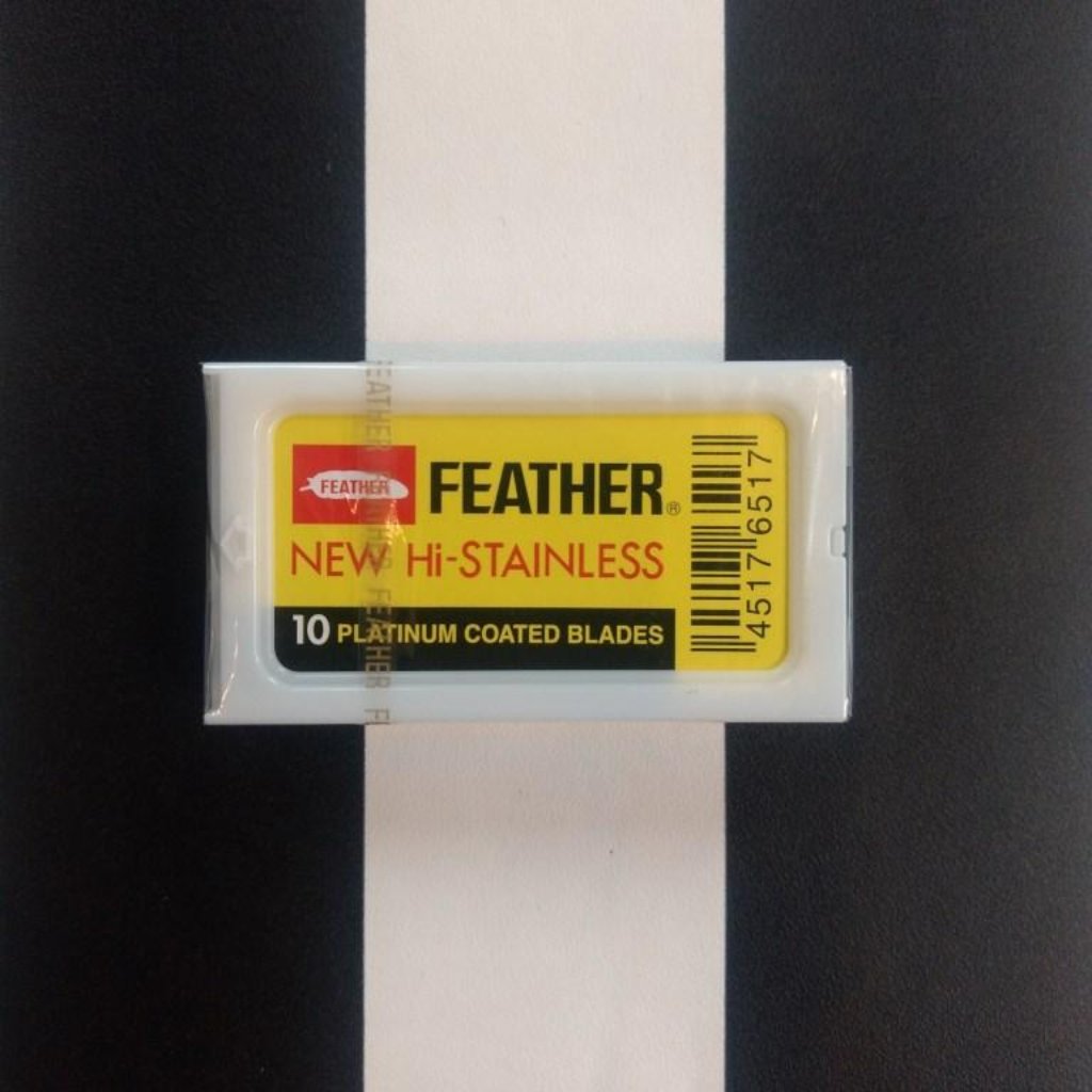 FEATHER New Hi-Stainless Rasierklingen