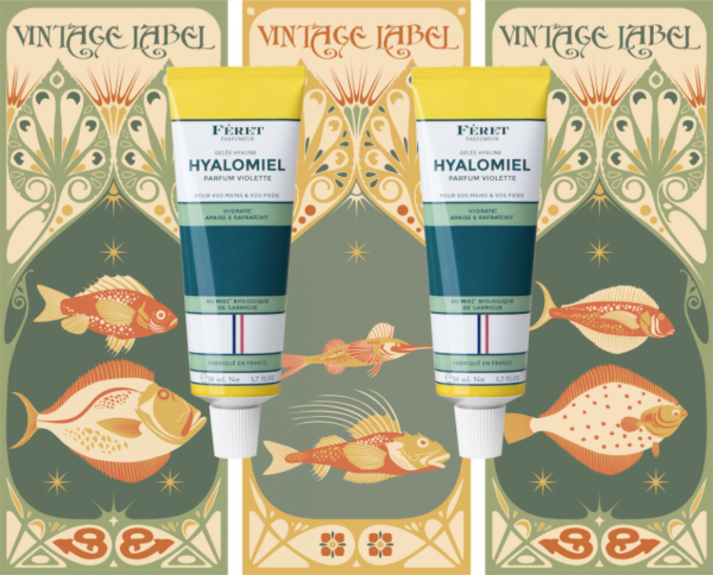 Feret Hyalomiel Gel Violette natürliche Handcreme Gel