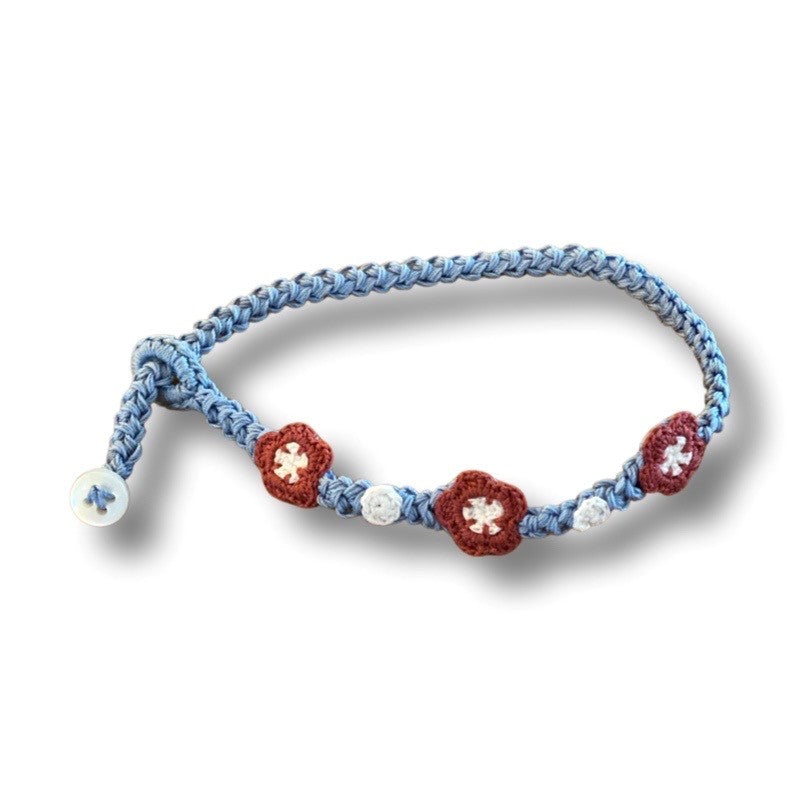G-inglese-Sartoria-Armband-Light-Blue-Bordeaux-Italy