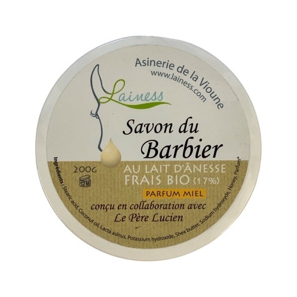 Lainess-Parfum-Miel-Rasierseife-Pere-Lucien-Asinerie-de-la-Vioune-Eselmilch-Frankreich