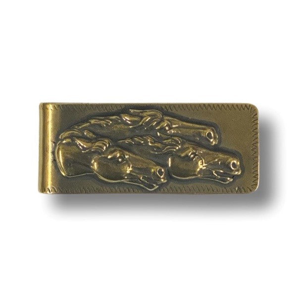 Peanuts_Co_Japan_Horse_Moneyclip_Geldklammer_Messing_Japan