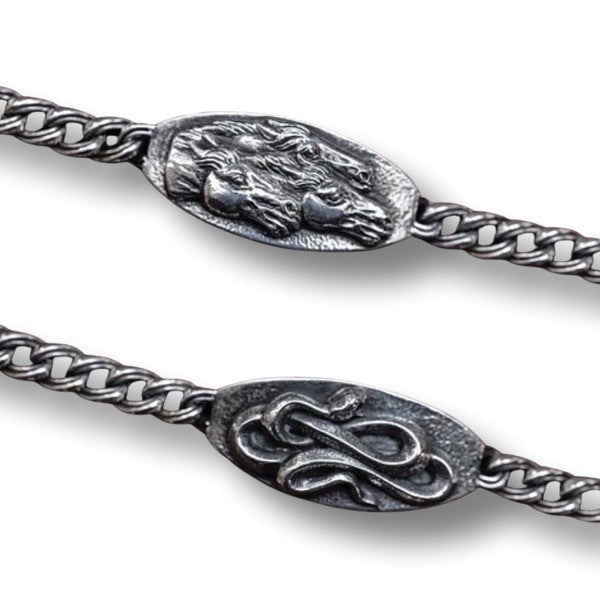 Peanuts_Co_Japan_Horse_Plate_Bracelet_Silver_Japan