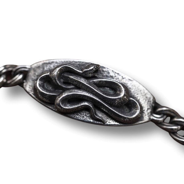 Peanuts_Co_Japan_Snake_Plate_Bracelet_Silver