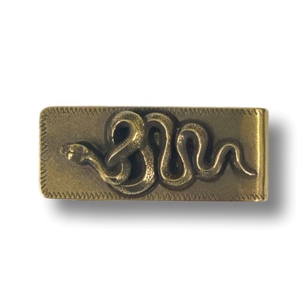Peanuts_Co_Snake_Moneyclip_Geldklammer_Messing_Japan