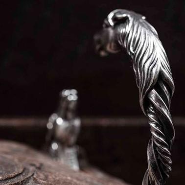 Peanuts_Company_Horse_Bangle_Armreif_Pferd_Silber_Japan
