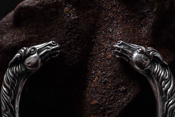 Peanuts_Company_Horse_Bangle_Armreif_Pferd_Silber_Japan