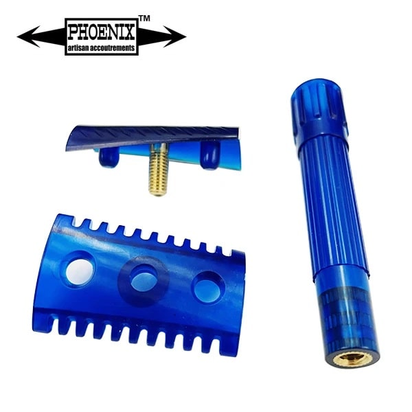 Phantom_Blue_Slant_Razor_Phoenix_Shaving_FASAN_Blue_Ghost