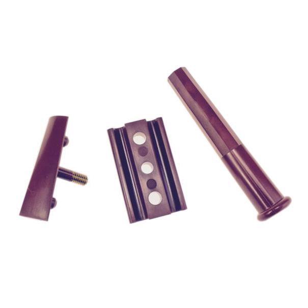 Phoenix Artisan Accoutremets Bakelite Alpha Ecliptic Slant Razor - Ox Blood