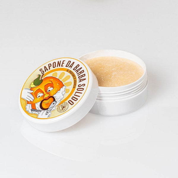 Saponificio_Bignoli_Arancia_Sapone_da_Barba_solido_Rasierseife