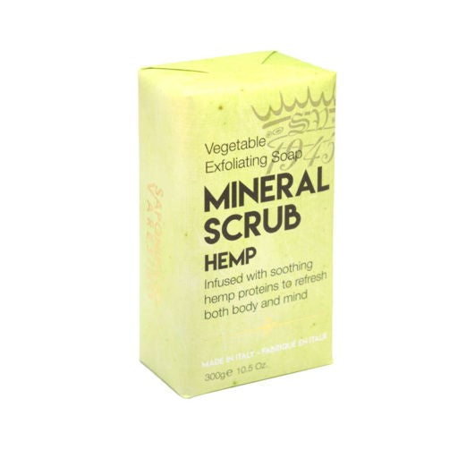 Saponificio_Varesino_Hemp_Mineral_Scrub_Seife_300g_Italy