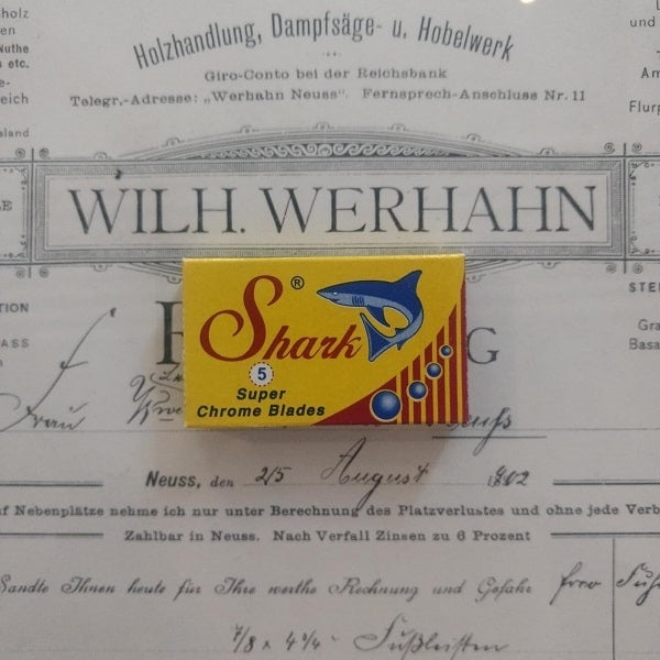 Shark-Super-Chrome-Razorblades-Rasierklingen