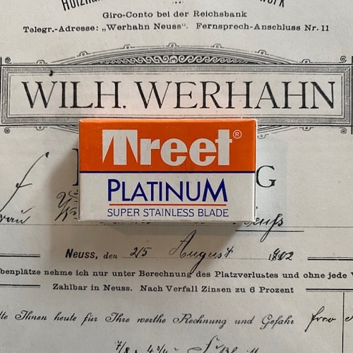 Treet-Platinum-Double-Edge-Rasierklingen