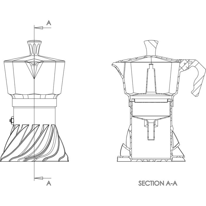 TURBO MOKA Kaffeemaschine