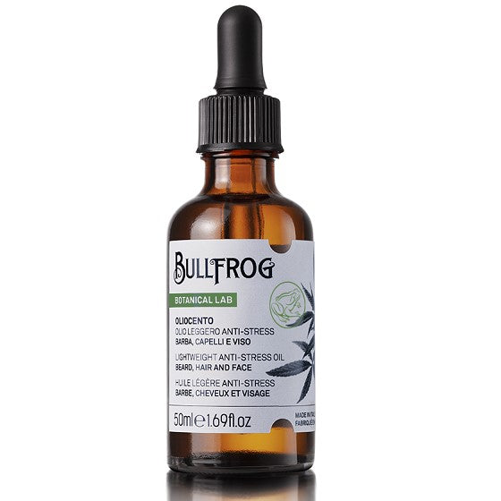 Bullfrog_Olio_Cento_light_weight_anti-stress_oil_Italy