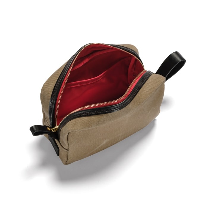 Croots Vintage Canvas Washbag