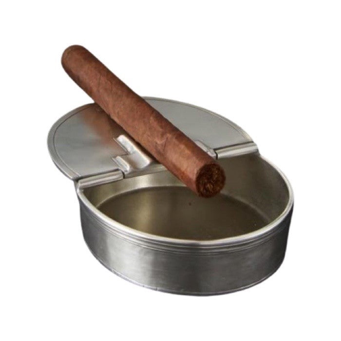 Zigarren Aschenbecher // handlinie grün – copperprint
