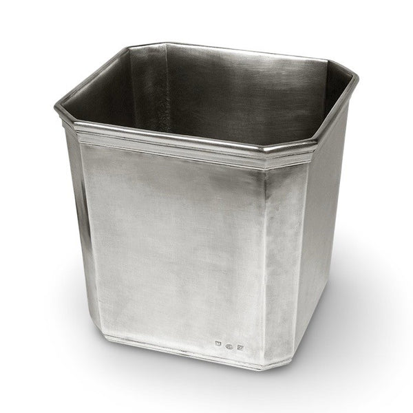 Cosi_Tabellini_Mülleimer_Dolomiti_Zinn_Silber_Made_in_Italy_38050