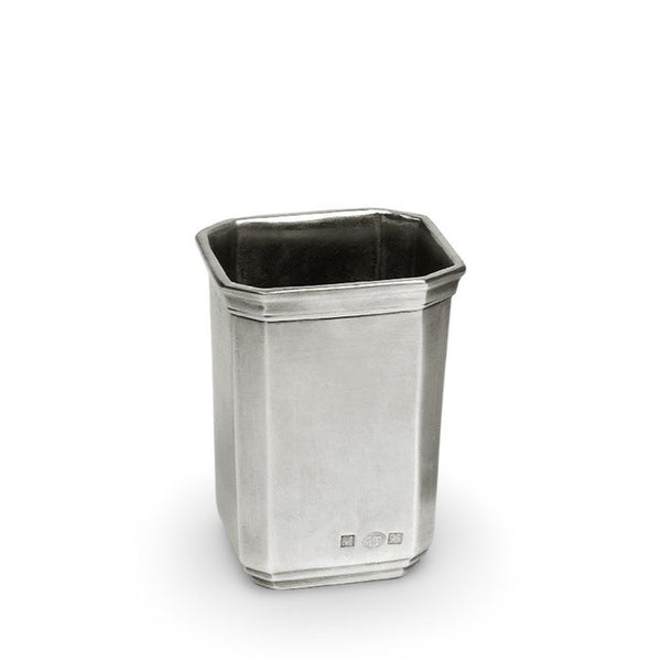 Cosi_Tabellini_Zahnputzbecher_Dolomiti_Zinn_Silber_Made_in_Italy