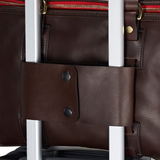 CROOTS Leather Roller Luggage Strap