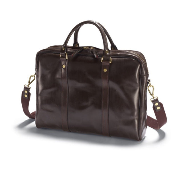 CROOTS Malton Bridle Leather Laptop Bag