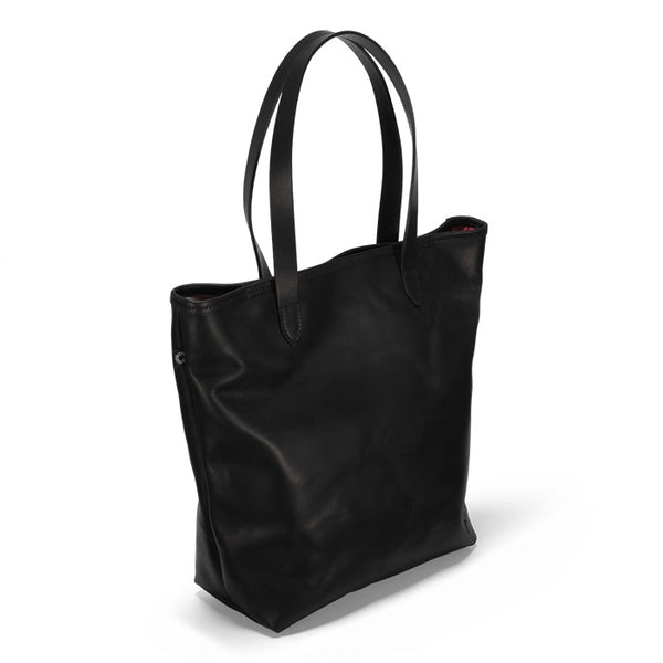 Croots_Tall_Tote_Vintage_Leather_Tasche_Leder_VL27BK_Black_England