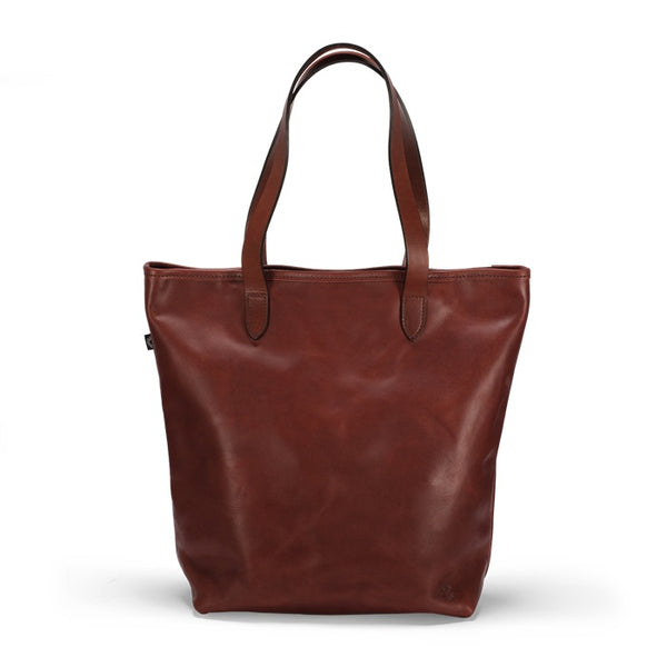CROOTS Vintage Leather Tall Tote