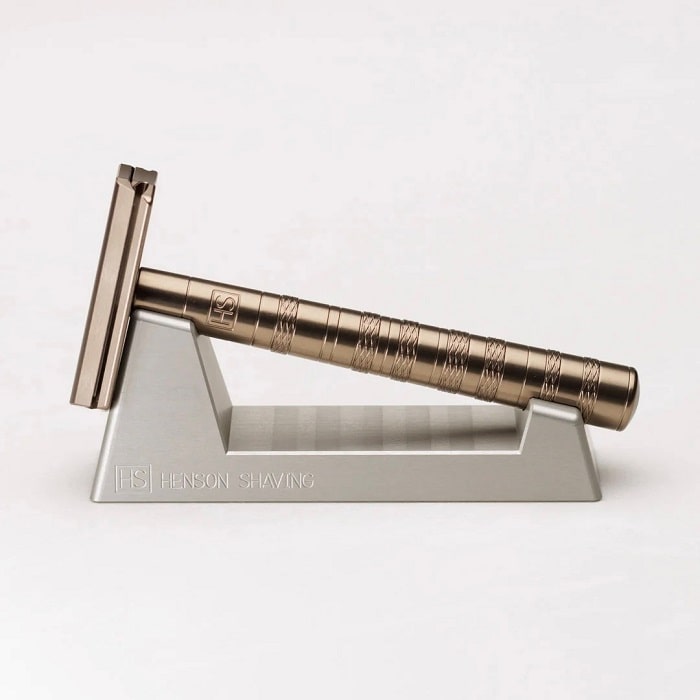HENSON Razor Stand Aluminium Ständer Rasierer Made in Canada | Soul Objects