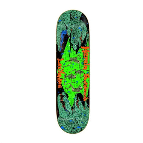 HEROIN_Skateboards_Deck_CROC_LY_8.25_green_UK
