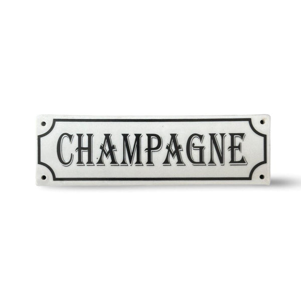 Keralouve_CHAMPAGNE_Schild_Porcelain_Belgium