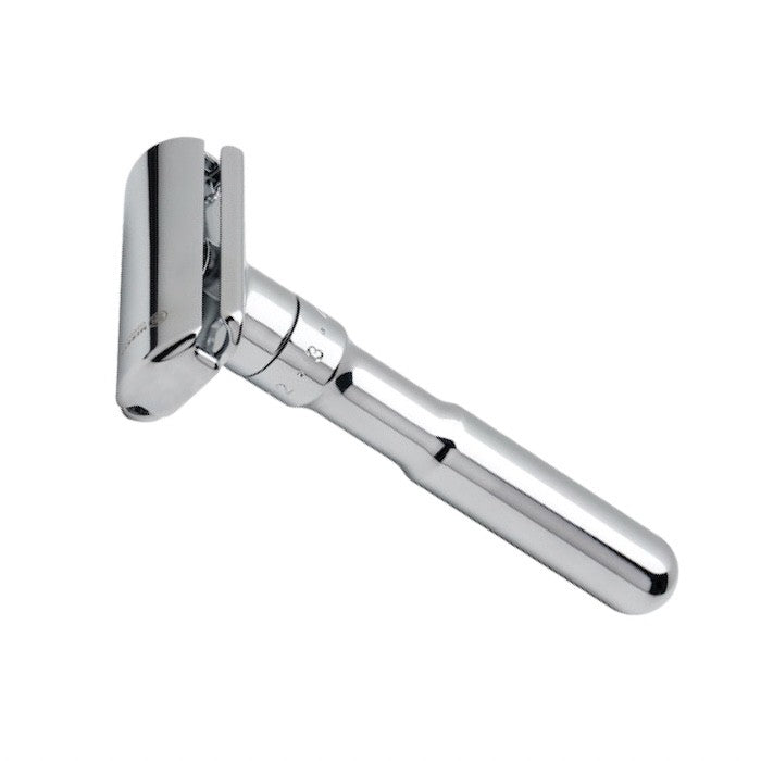 Merkur-Futur-701-Chrome-Rasierhobel-razor-Germany