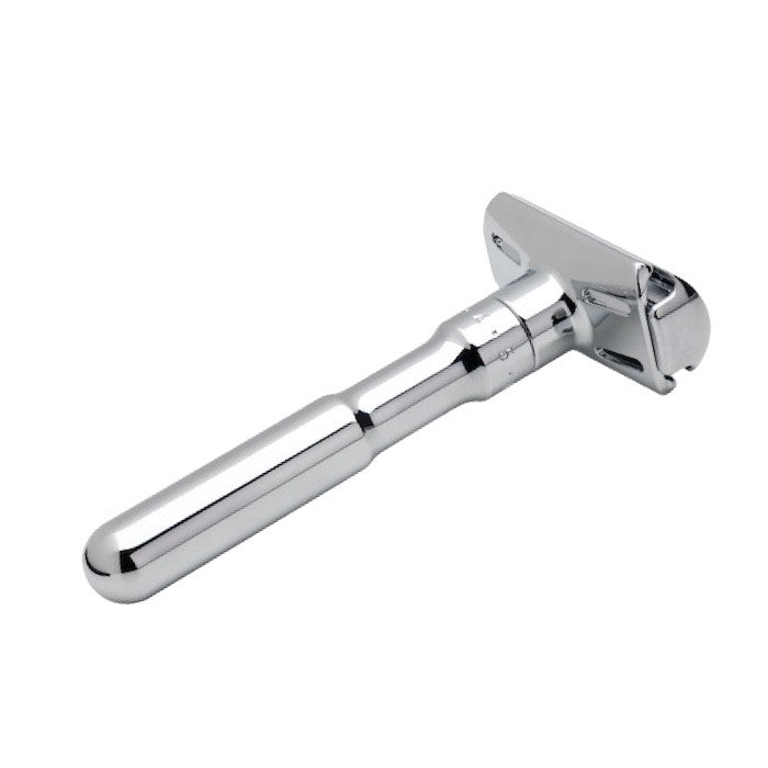 Merkur-Futur-701-Chrome-Rasierhobel-razor-Germany