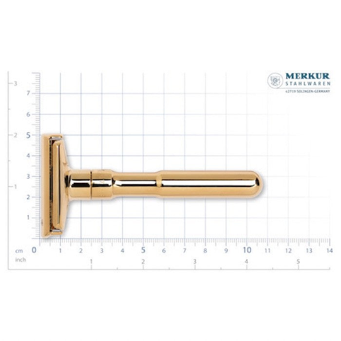 Merkur-Futur-702-Gold-Rasierhobel-razor-Germany