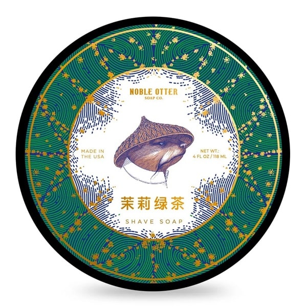 Noble_Otter_Jasmine_Green_Tea_Rasierseife_Shave_Soap_USA